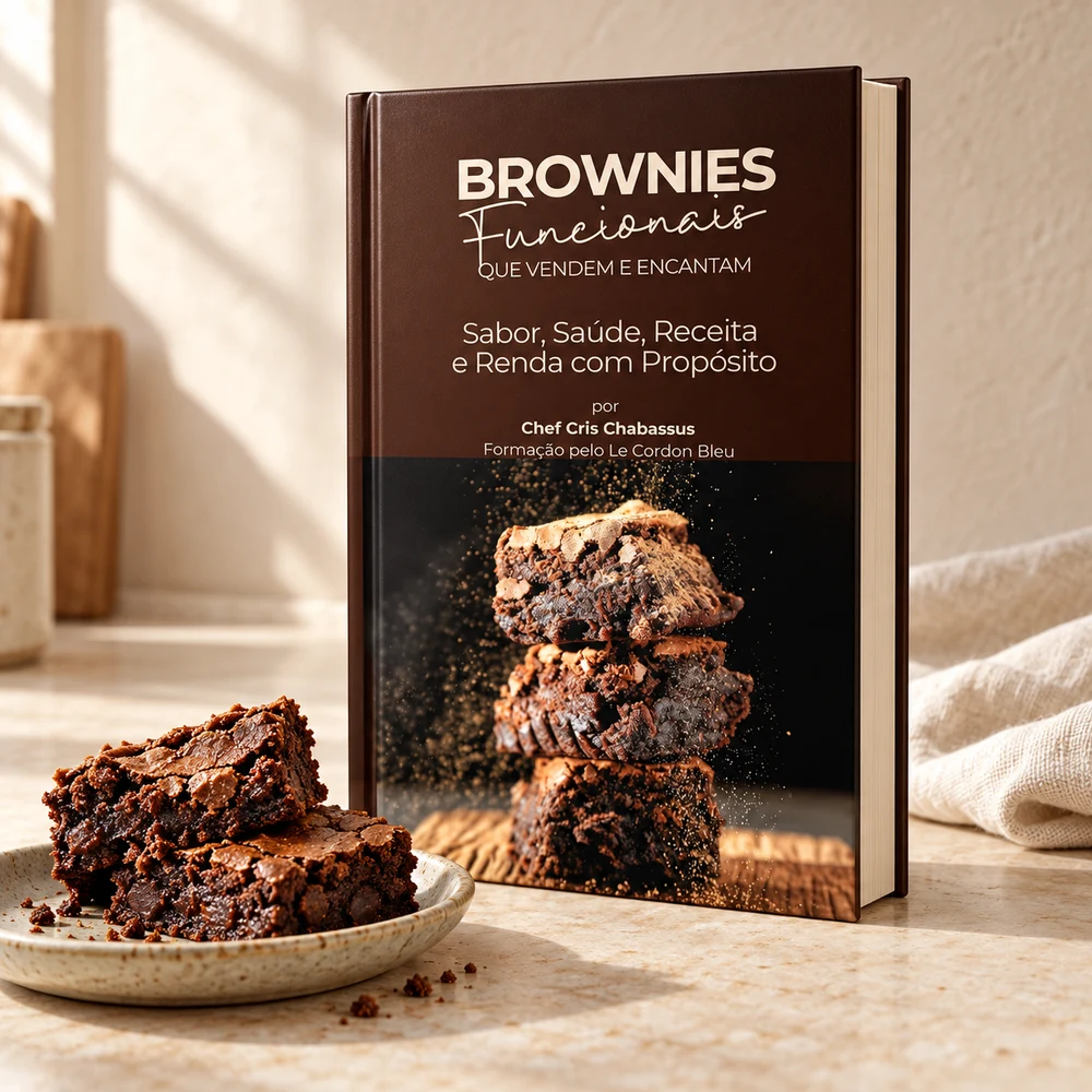 Capa do manual Brownies Funcionais que Vendem e Encantam