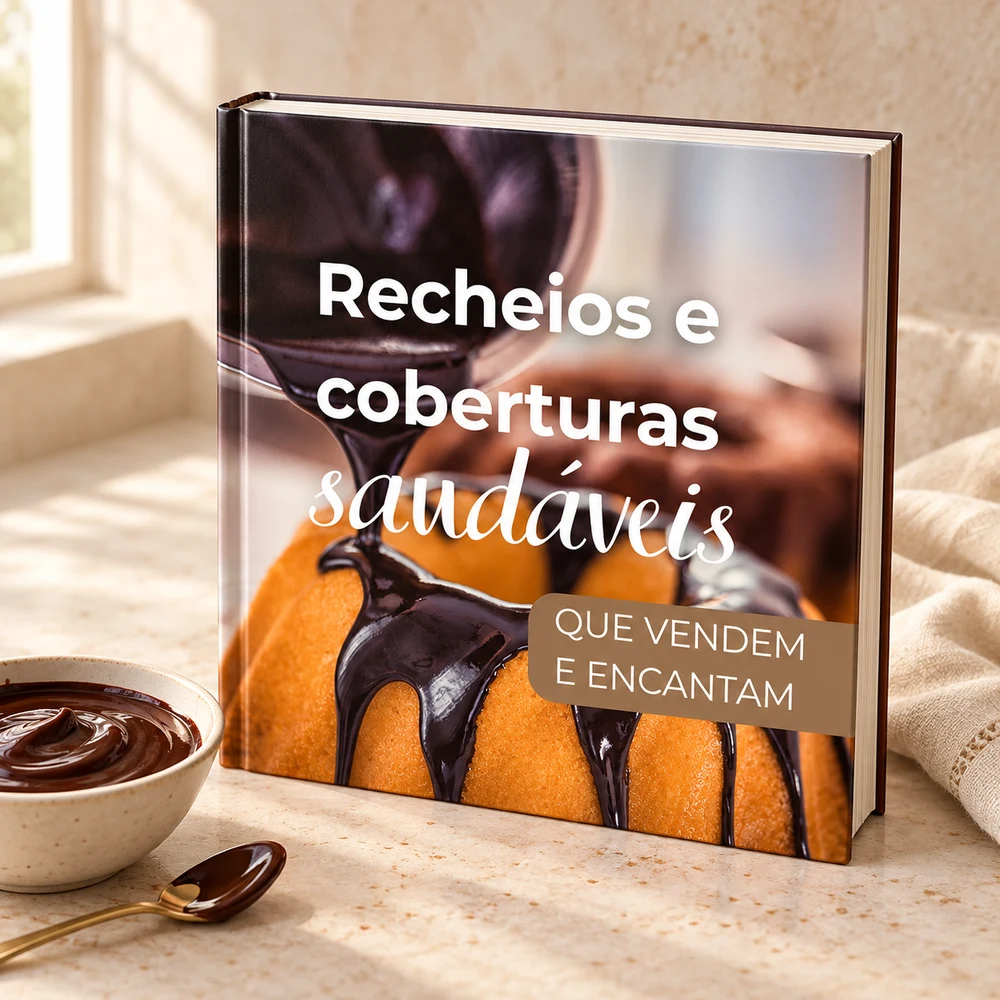 Capa de Recheios e Coberturas Saudáveis que Vendem e Encantam